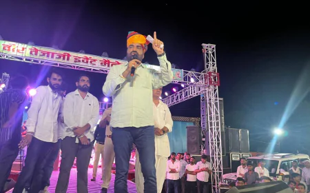 जाट समाज के नेताओं को पैर छूने की आदत पर बेनीवाल की तंज, कहा- अपने समाज के नेताओं का करें सम्मान