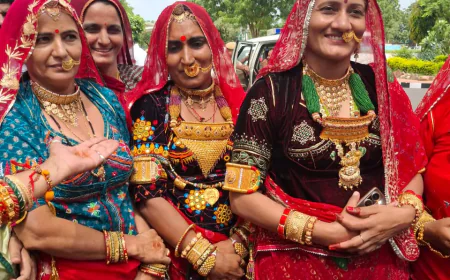 खेजड़ली शहीदी मेला: 295 साल पुराने पर्यावरण बलिदान की स्मृति, सोने से सजीं बिश्नोई महिलाओं ने बिखेरी रौनक