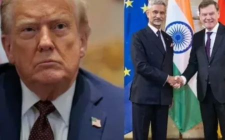 ट्रंप के टैरिफ युद्ध के बीच भारत-जर्मनी ने द्विपक्षीय व्यापार और आतंकवाद के खिलाफ सहयोग को दी नई मजबूती.