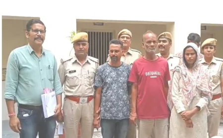 लुटेरी दुल्हन का जाल,शादी के नाम पर साढ़े 4 लाख की ठगी, जीआरपी ने तीन आरोपियों को दबोचा.