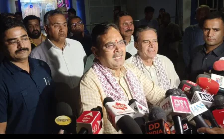 मुख्यमंत्री भजनलाल शर्मा का कांग्रेस पर तीखा हमला, 'वोटबैंक की राजनीति छोड़, जनता की भलाई पर ध्यान दे'