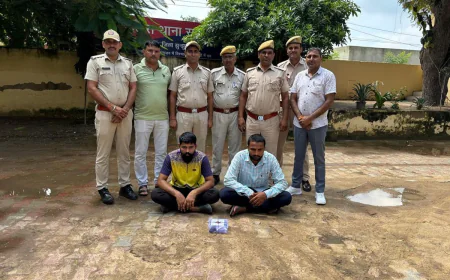 मुखबिर की सूचना पर पुलिस ने की त्वरित कार्रवाई, अवैध पिस्टल और कारतूस बरामद