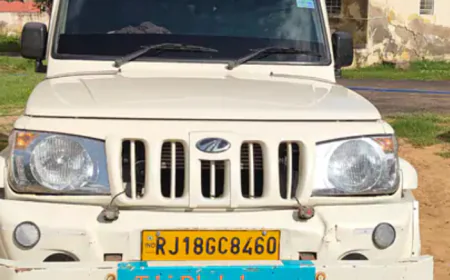 अवैध तस्करी पर पुलिस की बड़ी कार्रवाई,गांव से पिकअप गाड़ी जब्त