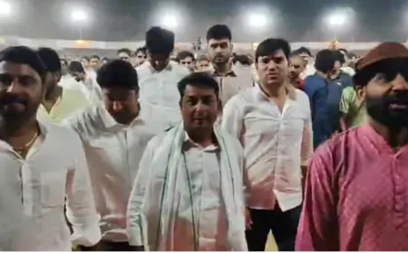 नरेश मीणा झुंझुनूं में क्रिकेट टूर्नामेंट और शिवम गुढ़ा के जन्मदिन पर पहुंचे — मानवता के रिश्ते को बताया राजनीति से ऊपर