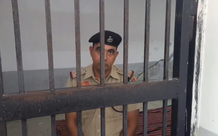 हरियाणा में SHO को 1 घंटे कोर्ट लॉकअप में रखा: वर्दी में सलाखों के पीछे दिखे, गवाही के लिए नहीं पहुंचे तो कैथल कोर्ट ने दिया आदेश