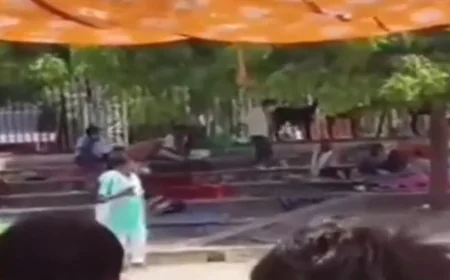 जयपुर शहीद स्मारक पर भूख हड़ताल: नरेश मीणा ने समर्थकों पर थप्पड़-लातें मारीं, नेतृत्व पर सवाल