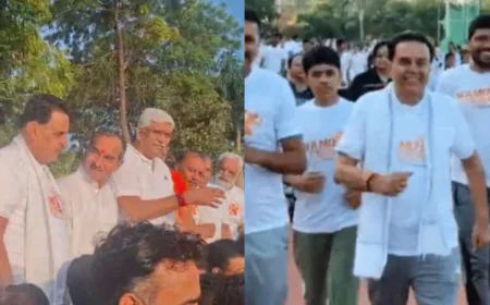 केंद्रीय मंत्री से कैबिनेट मंत्री तक ने लगाई जोश भरी दौड़,जोधपुर में नमो यूथ मैराथन से नशा मुक्ति का मजबूत संदेश.