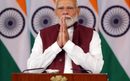 पीएम मोदी आज शाम 5 बजे देश को करेंगे संबोधित....