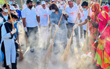 रस्साकशी में डांगा को दी मात, झाड़ू से किया वार: नागौर में ज्योति मिर्धा का डबल शो ऑफ पावर