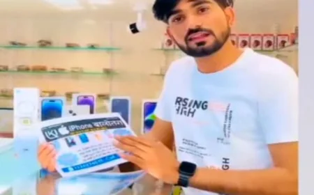 बाड़मेर का Influencer या साइबर ठग? सस्ते iPhone के नाम पर लाखों की ठगी का पर्दाफाश