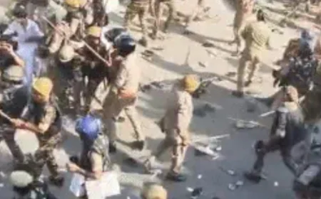 बरेली में 'आई लव मोहम्मद' मार्च के दौरान बवाल: नमाज के बाद पथराव, पुलिस ने किया लाठीचार्ज