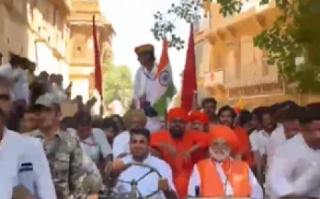 जैसलमेर में ओरण-गोचर बचाओ आंदोलन: हजारों की मौन रैली, कलेक्ट्रेट पर धरना और मांगों का ज्ञापन