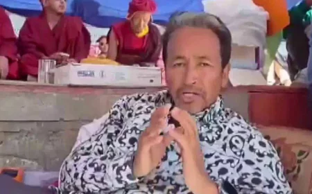 हिंसक प्रदर्शन में चार की मौत, सोनम वांगचुक NSA के तहत गिरफ्तार