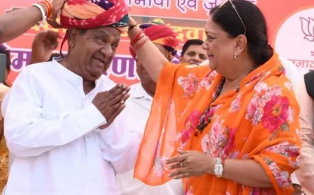 आदिवासी समाज के प्रखर नेता और जनसेवक नंदलाल मीणा का निधन, प्रदेश की राजनीति को अपूरणीय क्षति