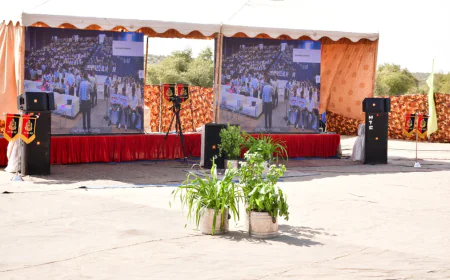 जैसलमेर में  BSNL 4G टावर का उद्घाटन, डिजिटल इंडिया को मिला नया बल