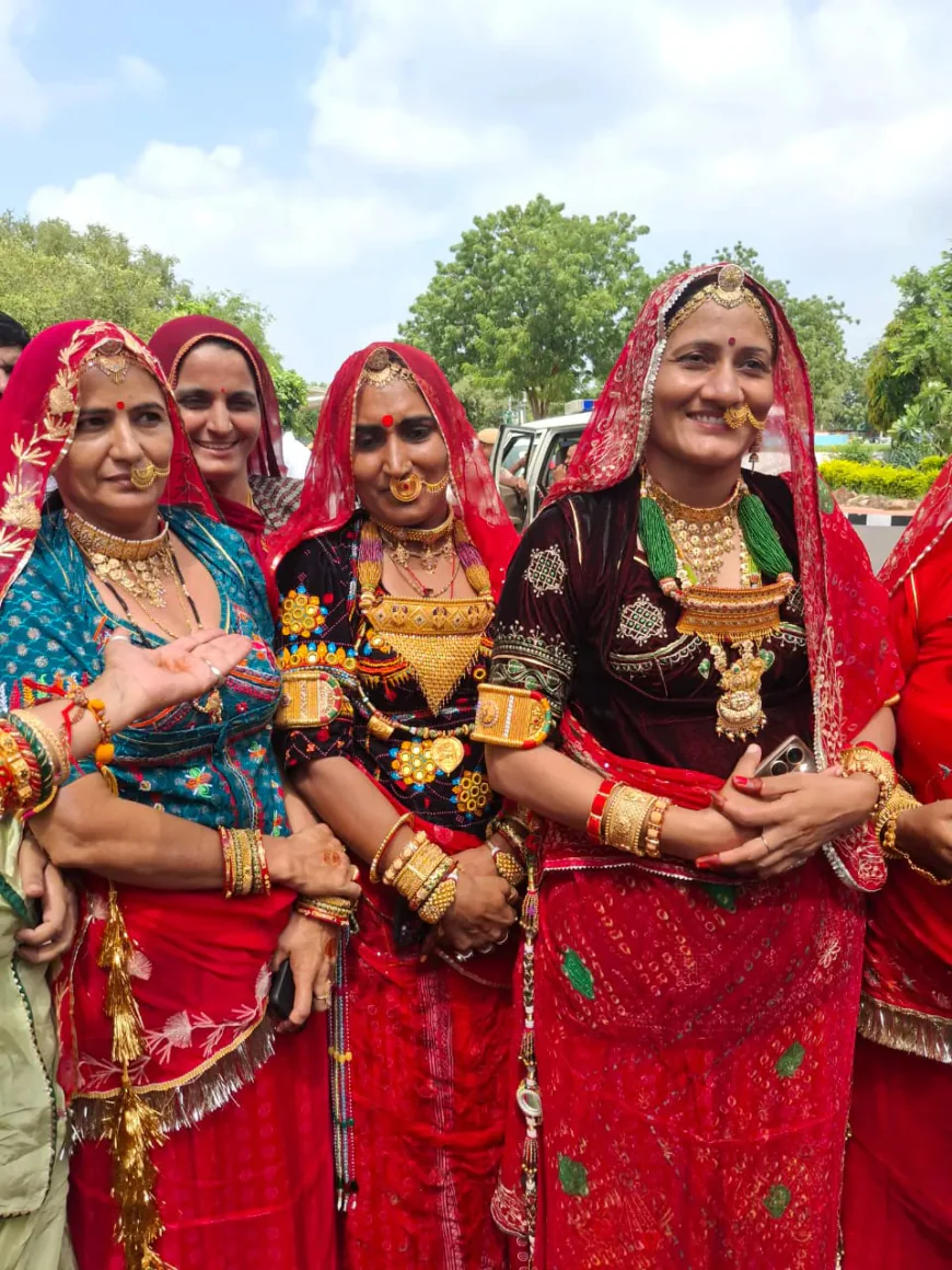 खेजड़ली शहीदी मेला: 295 साल पुराने पर्यावरण बलिदान की स्मृति, सोने से सजीं बिश्नोई महिलाओं ने बिखेरी रौनक
