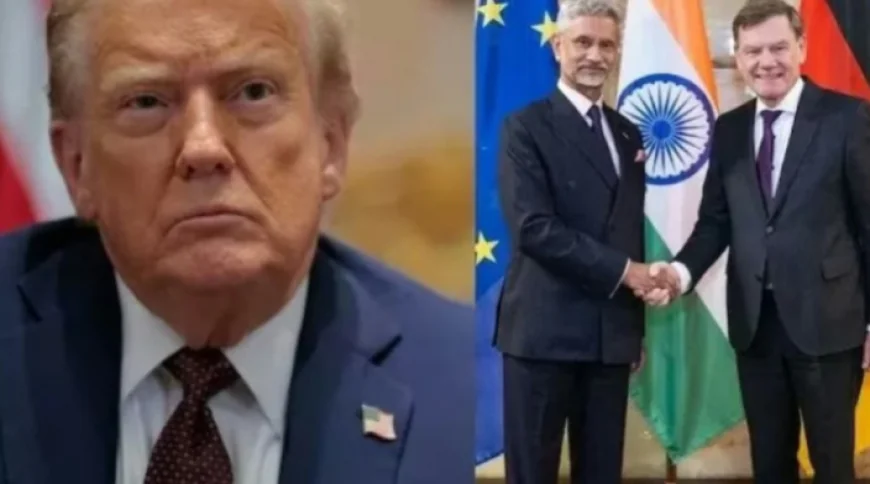 ट्रंप के टैरिफ युद्ध के बीच भारत-जर्मनी ने द्विपक्षीय व्यापार और आतंकवाद के खिलाफ सहयोग को दी नई मजबूती.