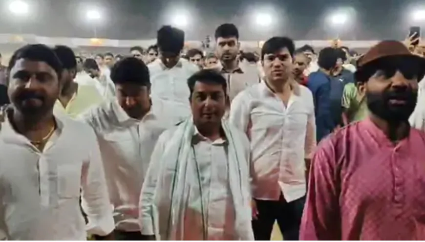 नरेश मीणा झुंझुनूं में क्रिकेट टूर्नामेंट और शिवम गुढ़ा के जन्मदिन पर पहुंचे — मानवता के रिश्ते को बताया राजनीति से ऊपर