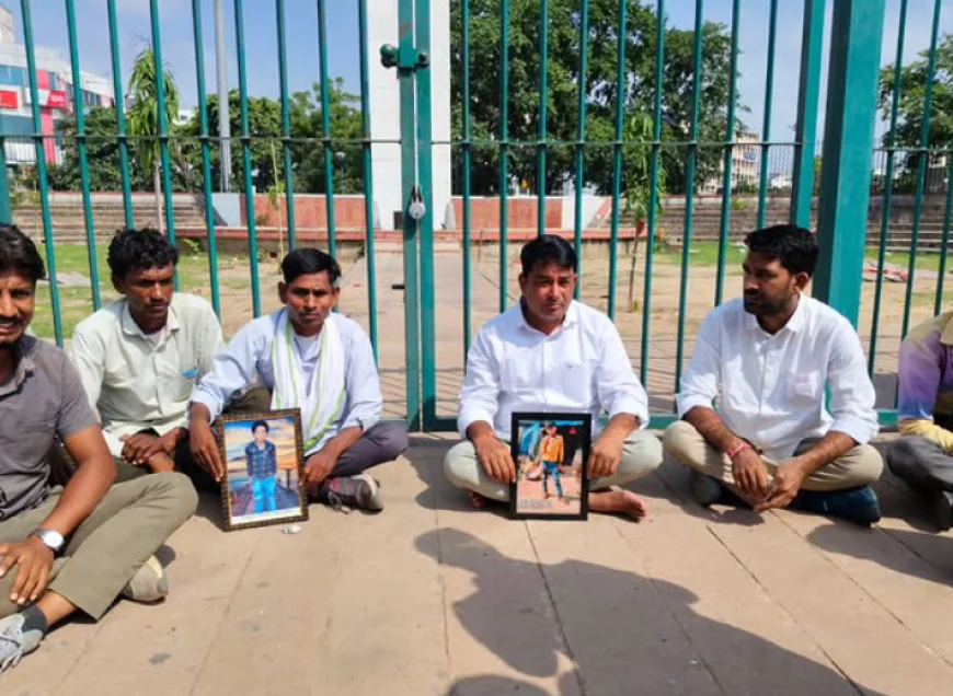 स्कूल हादसे पर नरेश मीणा का अनशन, बोले – बच्चों को इंसाफ दो, दोषियों पर कार्रवाई करो