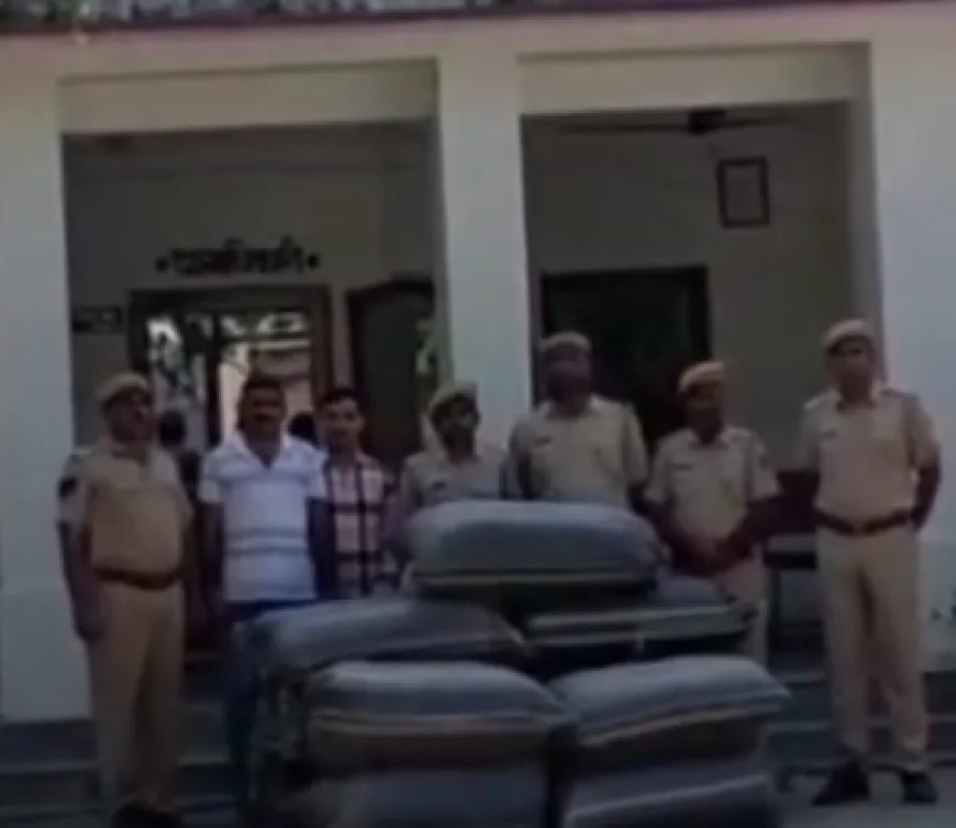 बाजरे की फसल में छिपाया 36.50 लाख का डोडा-पोस्त, आरोपी फरार