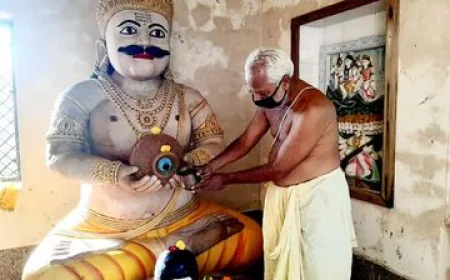 दशहरे पर शोक सभा करेंगे रावण के वंशज: लंका से मंदोदरी विवाह के लिए आए, दहन के बाद जनेऊ बदला