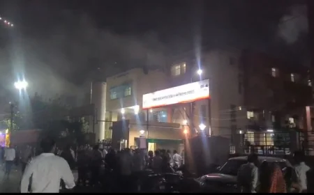 SMS ट्रॉमा सेंटर में ICU में भयंकर आग: 8 मरीजों की दर्दनाक मौत, धुएं की मार ने छीनी सांसें... 5 अब भी जिंदगी से जूझ रहे!