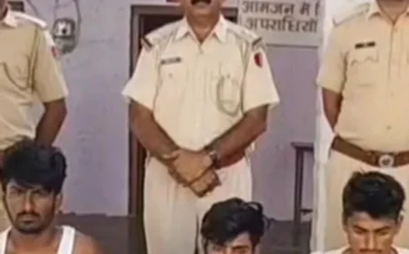 "बाड़मेर में सनसनीखेज किडनैपिंग ड्रामा: महिला के कपड़े पहनकर मांगी 15 लाख की फिरौती, तीनों आरोपी गिरफ्तार"