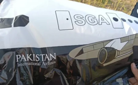 शेरगढ़ में पाकिस्तानी 'हवाई साजिश' का खुलासा! PIA गुब्बारा-विमान ने मचाया हड़कंप.