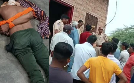 पाकिस्तानी विस्थापित युवक का घर में घुसकर की क्रूर हत्या,हाथ-पैर बंधे  मुंह में ठूंसा कपड़ा दो आरोपी गिरफ्तार.