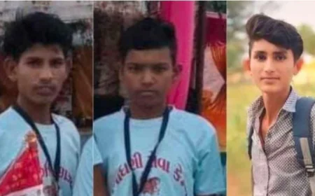 परिवार के तीन मासूमों का सड़क पर खौफनाक अंत स्कूल जाते वक्त पिकअप ने कुचला, दो की मौके पर मौत, तीसरा जिंदगी-मौत से जूझ रहा.