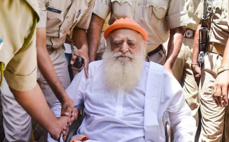 आसाराम बापू को फिर मिली 6 महीने की जमानत! 2 महीने बाद जेल से बाहर।