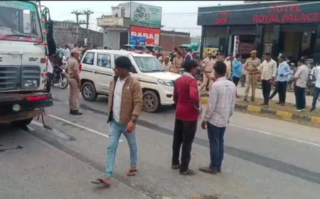 टोंक जिले में बजरी लदे ट्रेलर की चपेट में आई महिला, शादी की खुशियां मातम में बदलीं