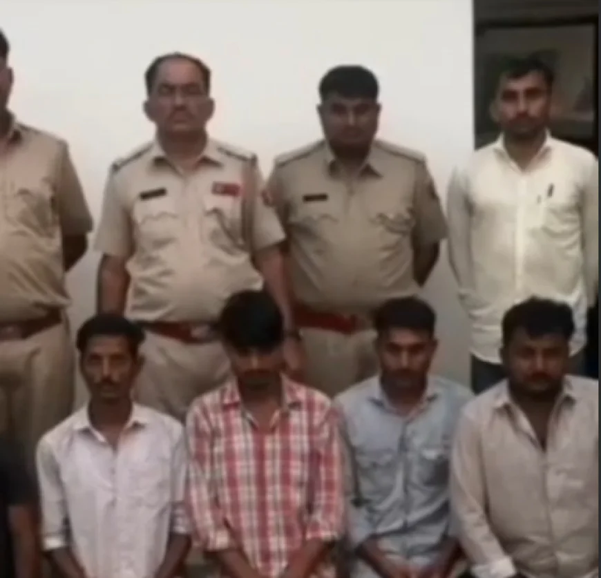बाड़मेर में विंड टॉवर चोरी का खुलासा: नाकाबंदी से 7 गिरफ्तार, 16 लाख की केबल बरामद