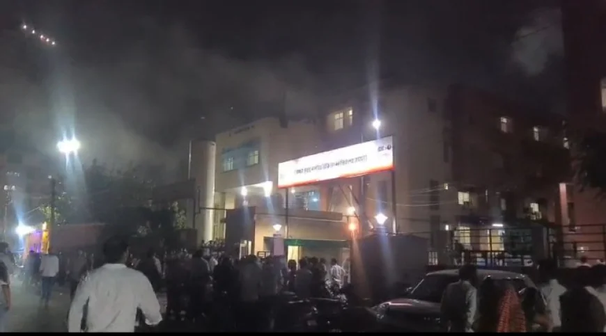 SMS ट्रॉमा सेंटर में ICU में भयंकर आग: 8 मरीजों की दर्दनाक मौत, धुएं की मार ने छीनी सांसें... 5 अब भी जिंदगी से जूझ रहे!