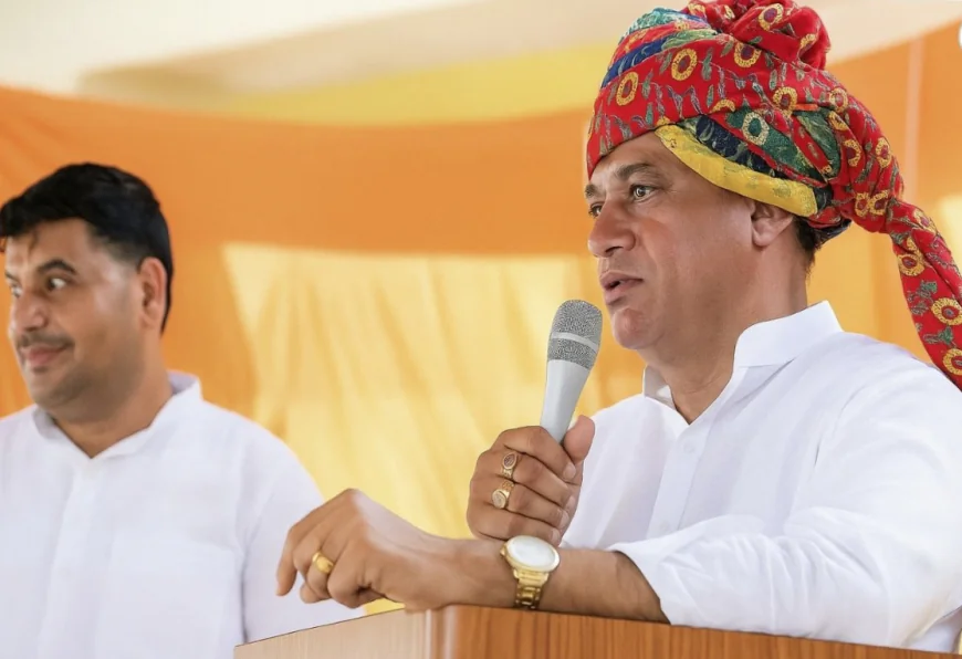 "बेटियां घर छोड़ रही, कानून जिम्मेदार"ओसियां MLA का जनता को जागरूकता संदेश.