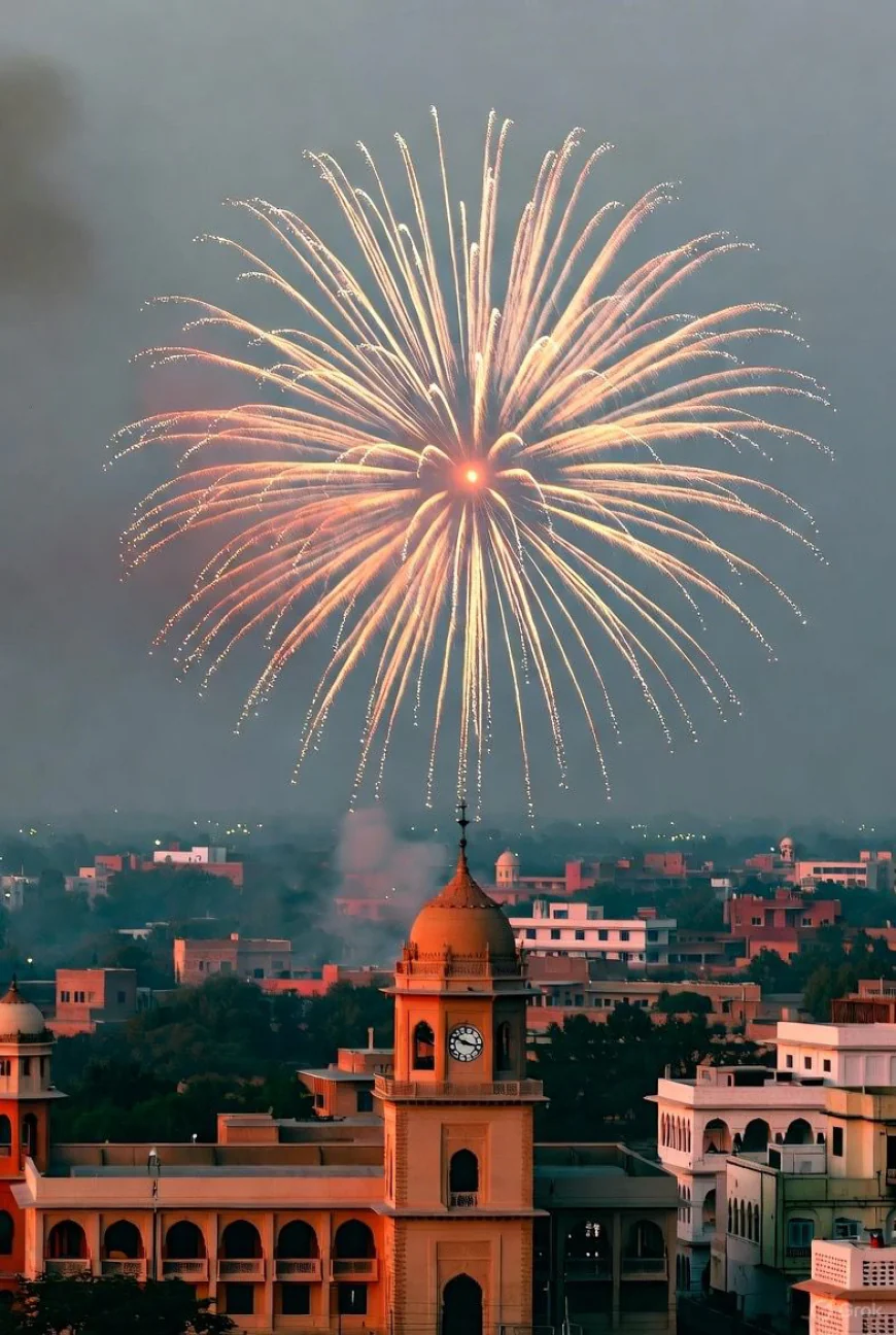 बाड़मेर जिले में दिवाली की रौनक: 10 करोड़ के पटाखों की गूंज से गूंजा रेगिस्तानी इलाका, बच्चों का उत्साह चरम पर