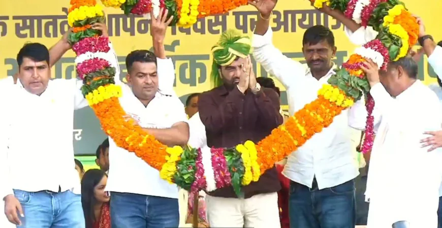 बीकानेर में हनुमान बेनीवाल की हुंकार सभा लाखों की भीड़ ने रचा इतिहास, RLP के सातवें स्थापना दिवस पर उभरी नई राजनीतिक ताकत.