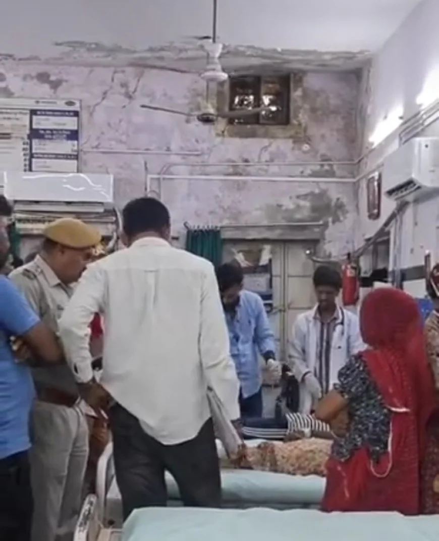 बाड़मेर में प्रेम प्रसंग का दर्दनाक अंत: युवती और प्रेमी ने साथ खाया जहर, सड़क पर बेहोश मिले; अस्पताल में भर्ती