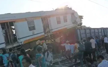 छत्तीसगढ़ के बिलासपुर में भयावह रेल हादसा: पैसेंजर ट्रेन और मालगाड़ी की जोरदार टक्कर, 10 की मौत की आशंका, दर्जनों घायल; रेस्क्यू अभियान जारी