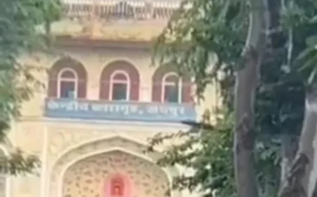 जयपुर सेंट्रल जेल में फिर बरामद हुआ मोबाइल: बैरक के बाहर जंगले में छिपाकर रखा था, गश्ती दल को सर्च अभियान में मिला