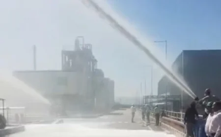 उदयपुर: मैनकाइंड फार्मा यूनिट में सफल मॉक ड्रिल, आग बुझाने की त्वरित कार्रवाई का प्रदर्शन