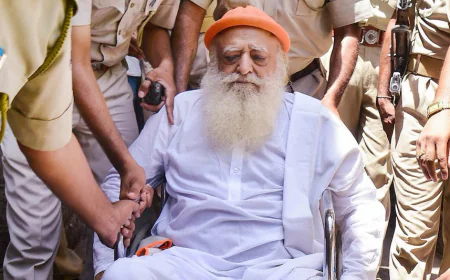 "11 साल से रेप केस में सजा काट रहे आसाराम की.. अब सेहत बनी सबसे बड़ी सजा!"