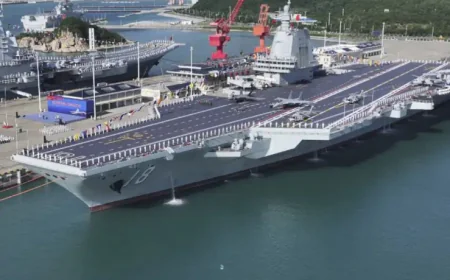 चीन का तीसरा एयरक्राफ्ट कैरियर 'फुजियान' नौसेना में शामिल: हिंद महासागर से ताइवान तक बढ़ेगा चीन का दबदबा