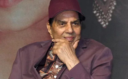 BREAKING: बॉलीवुड के 'ही-मैन' धर्मेंद्र सांस की जंग में ब्रीच कैंडी ICU में वेंटिलेटर पर!