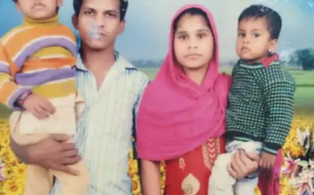 पटना में छत गिरी, परिवार के 5 लोगों की मौत: पति-पत्नी और तीन बच्चों की मलबे में दबकर दर्दनाक मौत; इंदिरा आवास योजना से बना था घर