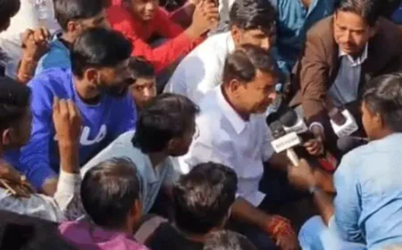 अंता उपचुनाव: निर्दलीय प्रत्याशी नरेश मीणा ने धरना दिया, गांव ने वोटिंग का बहिष्कार किया; 5 बजे तक 83% मतदान दर्ज