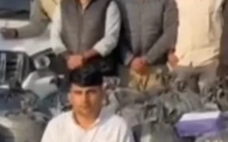 गर्लफ्रेंड के खर्चे और कर्ज चुकाने के चक्कर में तस्कर बना: 544 किलो डोडा-पोस्त से लदी स्कॉर्पियो को 20 किमी पीछा कर पुलिस ने पकड़ा, 35 जिंदा कारतूस और 6 नंबर प्लेट भी बरामद