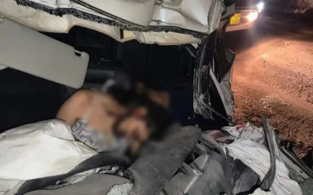 अजमेर हाईवे पर भयानक हादसा: ट्रेलर के अचानक ब्रेक लगाने से कार ट्रेलर में घुसी, युवक-युवती की मौके पर मौत; एयरबैग खुले लेकिन नहीं बचा पाए जान