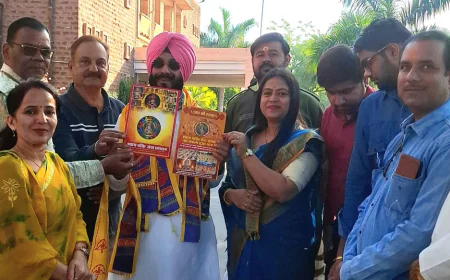 जोधपुर: प्रेस दिवस पर 80+ पत्रकारों को मिलेगा 'श्याम सेवा अलंकरण 2025' सम्मान बिट्टा ने किया पोस्टर लॉन्च कर दी शुभकामनाएं!