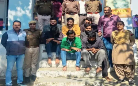 उदयपुर में साइबर ठगी का बड़ा खुलासा: ऑनलाइन गेमिंग के बहाने लाखों की ठगी, NSUI के पूर्व अध्यक्ष समेत 7 आरोपी गिरफ्तार